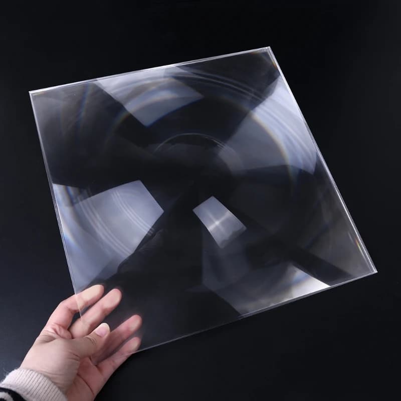 Lentille de Fresnel carrée 300x300mm PMMA, lentille de concentration, loupe, fabrication d'outils de