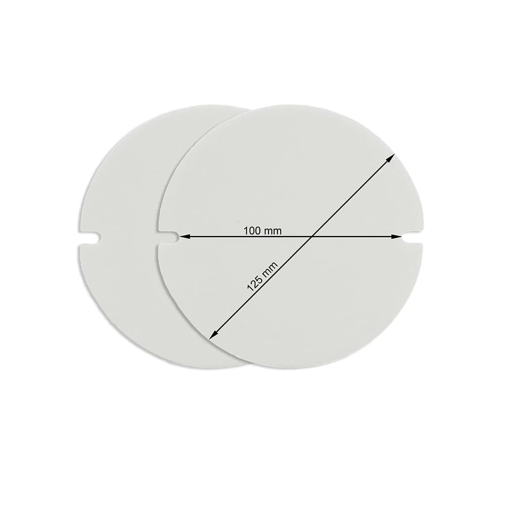 Joints en verre pour porte de poêle, 2/4 pièces, 125/155MM, accessoires de cheminée pour tuyaux de 1