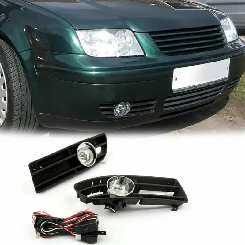Calandre de pare-chocs avec feu antibrouillard d'entraînement pour VW JETTA BORA MK4 TDI 99-04
