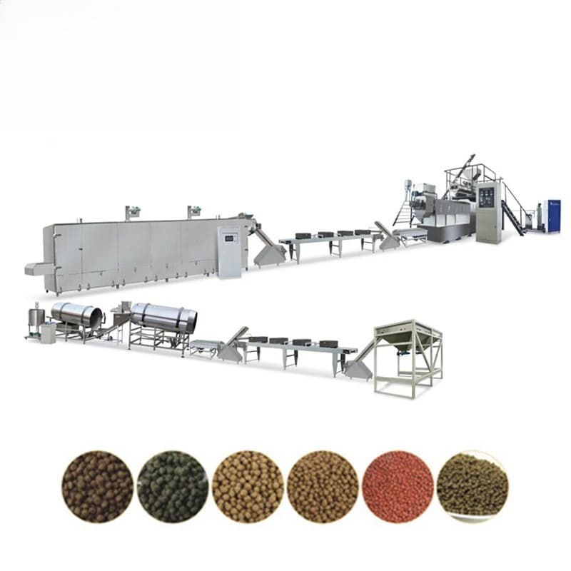 Chaîne de production d'équipements pour machines à granulés d'aliments flottants pour poissons, prix