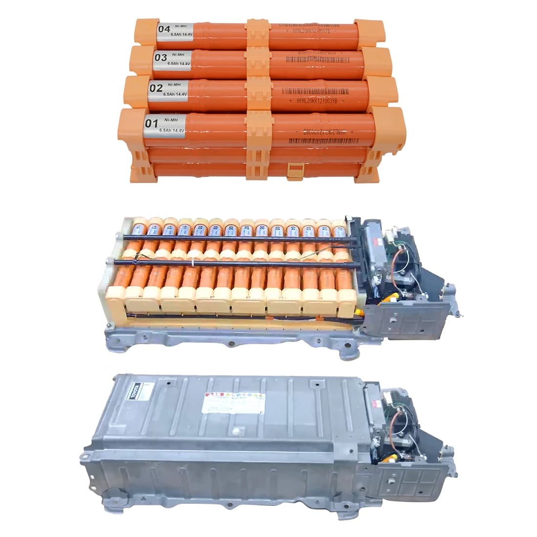 Batterie de voiture hybride 14,4 V, remplacement Ni-Mh pour Toyota Prius Lexus Axio, cellules hybrid