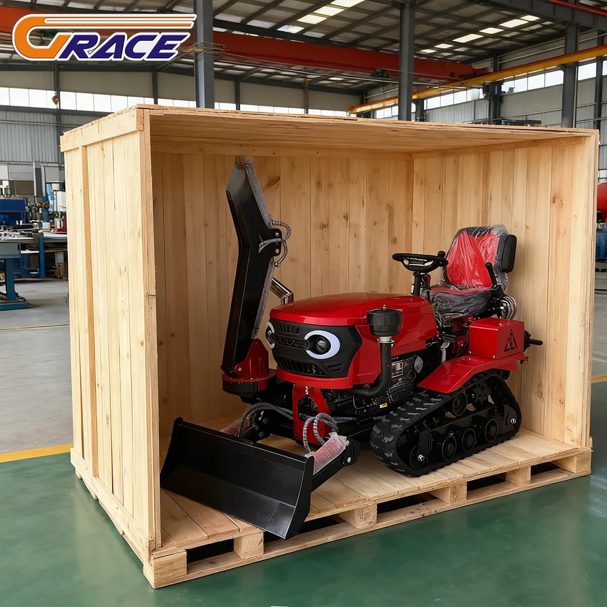 Tracteur sur chenilles agricole 2025 35 Hp, motoculteur rotatif à monter 25HP 30HP 50HP, tracteur su