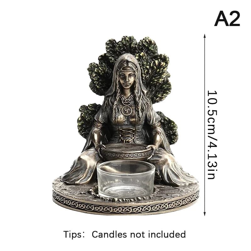 Cernunnos Assis Statue Sculpture, Dieu Celtique ci-après les Holder, Myenson Goddess Desktop, Home D