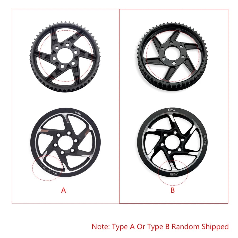 Roue motrice originale pour moto, grande roue de Transmission, pignon d'entraînement primaire pour S