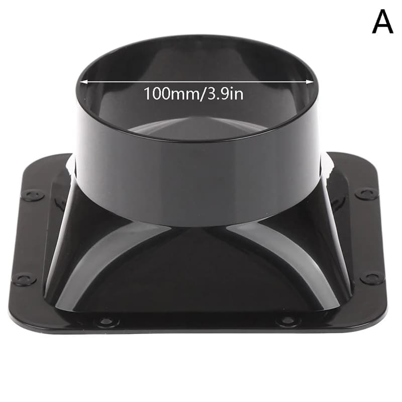 Connecteur de tuyau de ventilateur de conduit à bride longue de 100 à 150mm, adaptateur de Ventilati