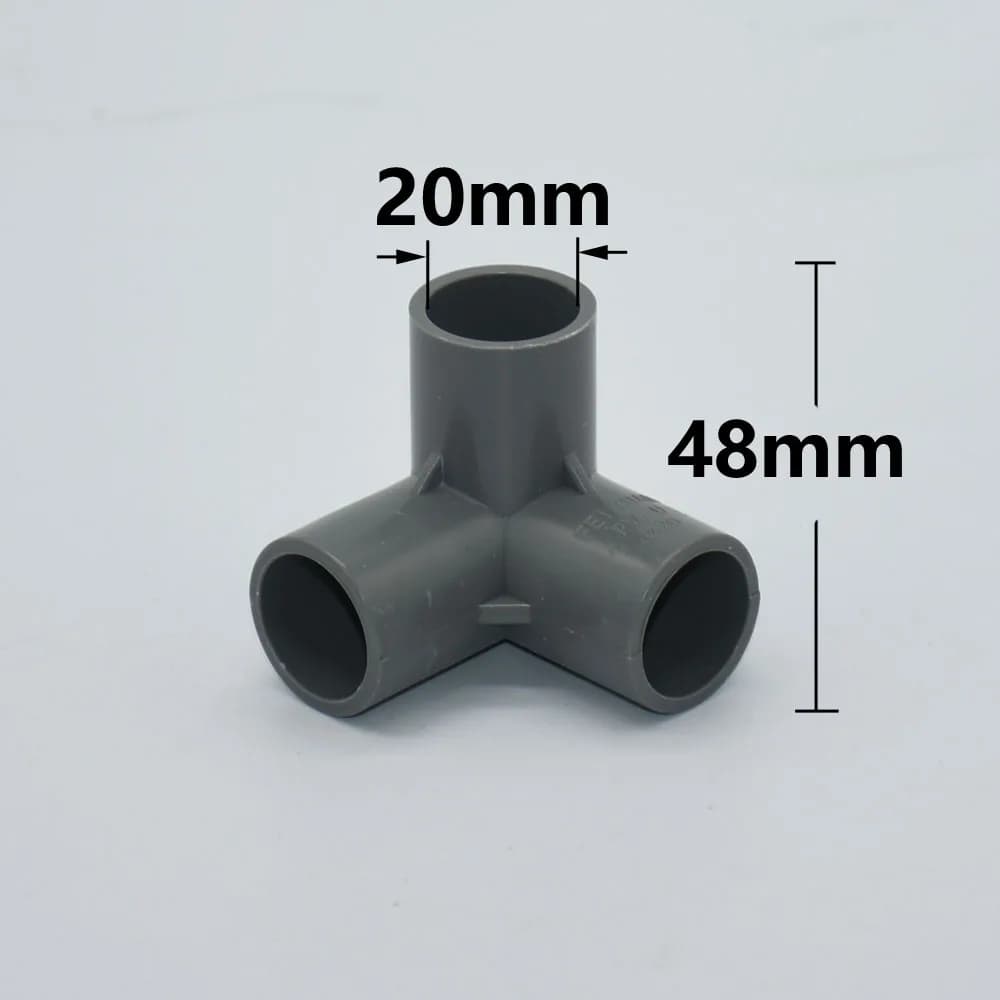 Coupleur en PVC 20/25/32mm, diamètre intérieur DN15 DN20 DN25 3/4/5 voies, connecteur en PVC, raccor