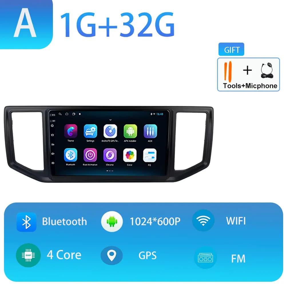 Pour Volkswagen Amarok Crafter VanMan 2017 - 2021 Android 15 2K sans fil CarPlay Auto Radio voiture