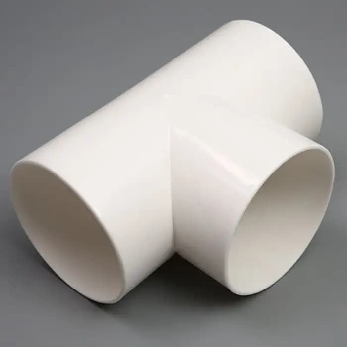 Nouveau connecteur de conduit d'évacuation en PVC en forme de T/Y 100/150/200mm