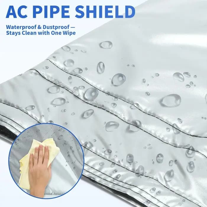 Housse de protection pour tuyau de climatiseur