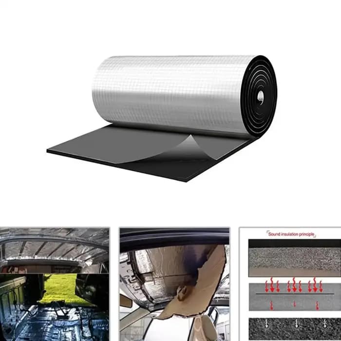Tapis d'isolation thermique et phonique ignifuge