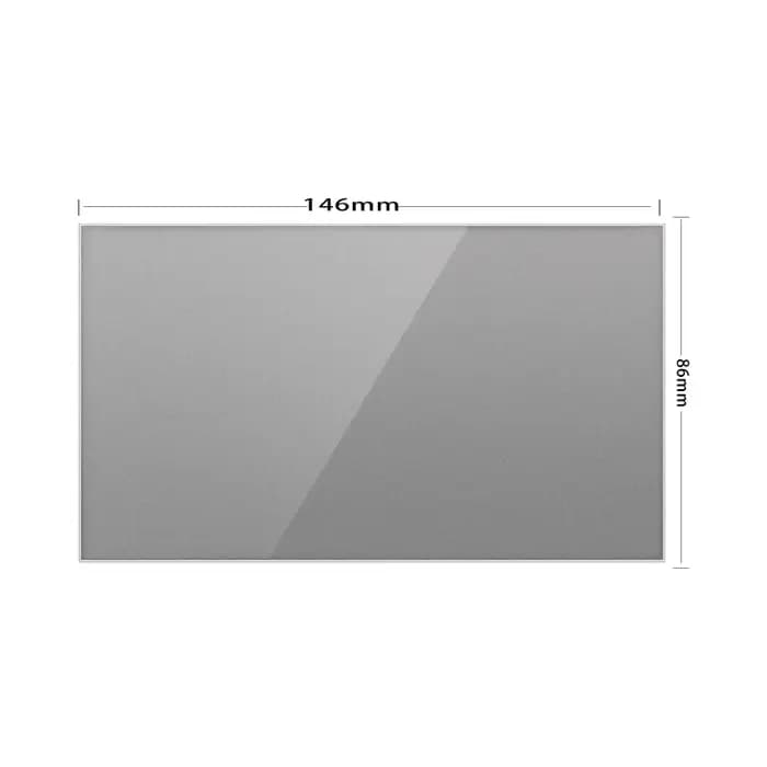 Plaque de couverture vierge avec installation