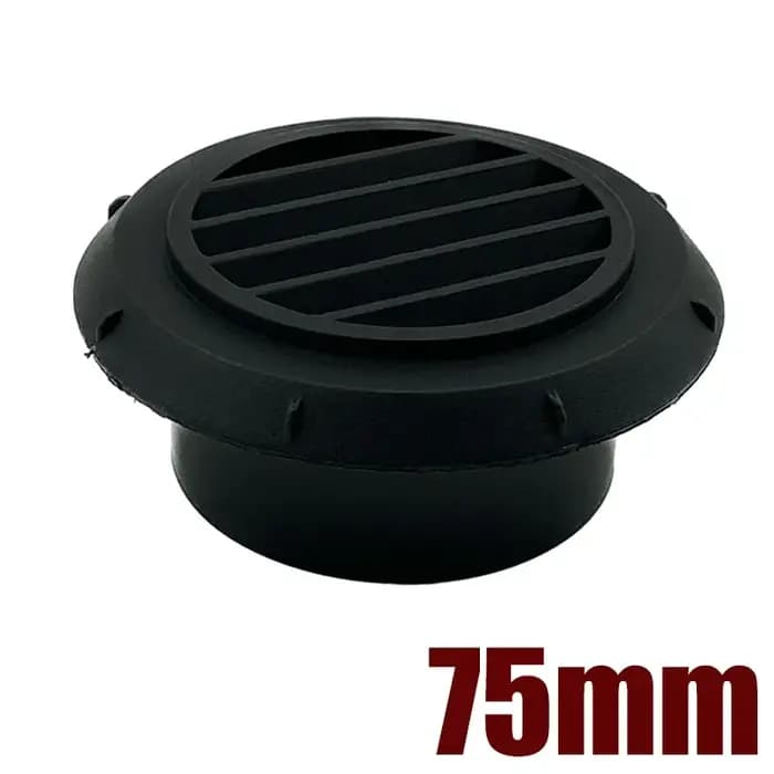 Sortie d'air chaud rotative 60/75/90 mm pour chauffage diesel
