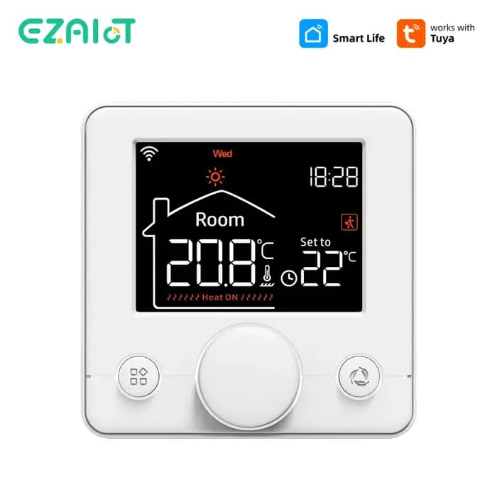 EZAIOT tuya maison intelligente thermostat eau électrique chauffage au sol chaudière à gaz WiFi température télécommande avec google alexa
