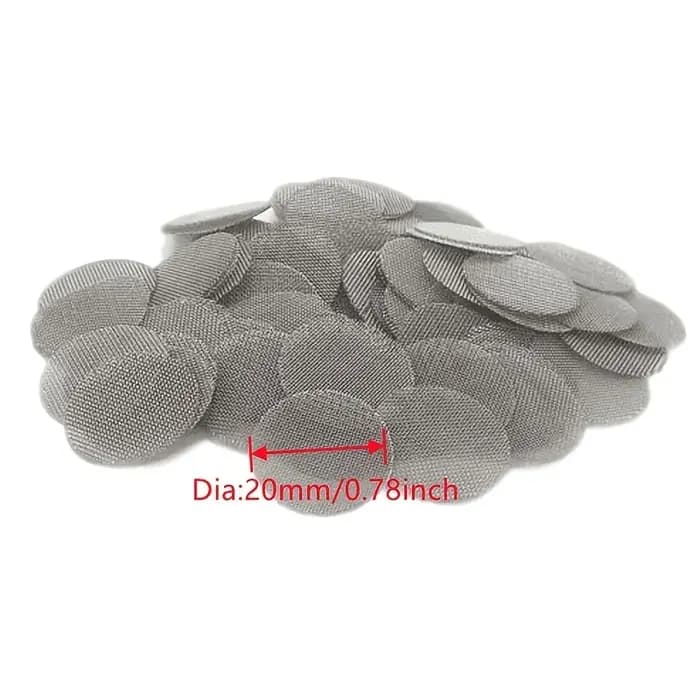 Filtres pour tuyaux de fumée en acier inoxydable