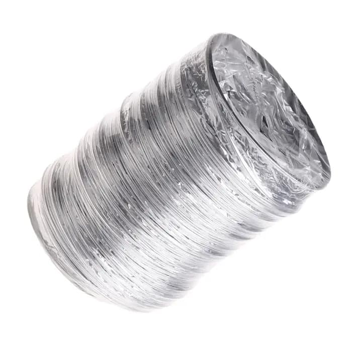 Tuyau Flexible en Feuille d'Aluminium