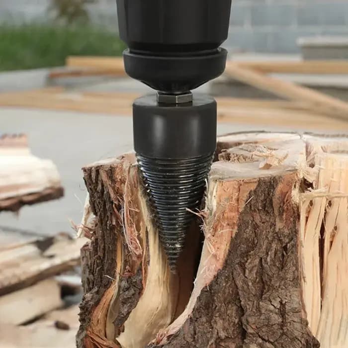 1 ensemble 32-50mm séparateur de bois de chauffage Machine foret cône