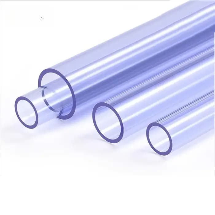Longueur 500mm PVC Tube Transparent UPVC connecteur de tuyau