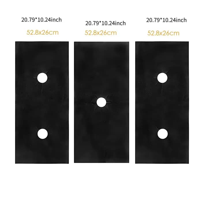 Tapis de cuisinière à gaz à 5 trous