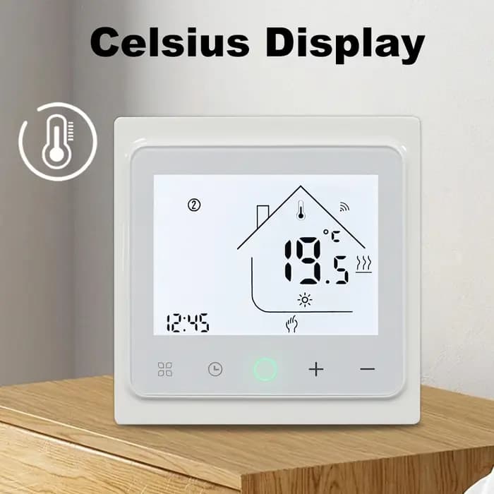 Thermostat WiFi intelligent pour chauffage électrique/eau/chaudière à gaz