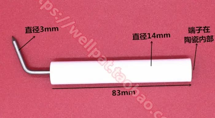 Électrode d'allumage de brûleur RIELLO fabriquée en Chine pour les séries RL34, RL44, RL70, RL100, R