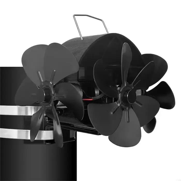 Ventilateur poêle alimenté par chaleur sans électricité