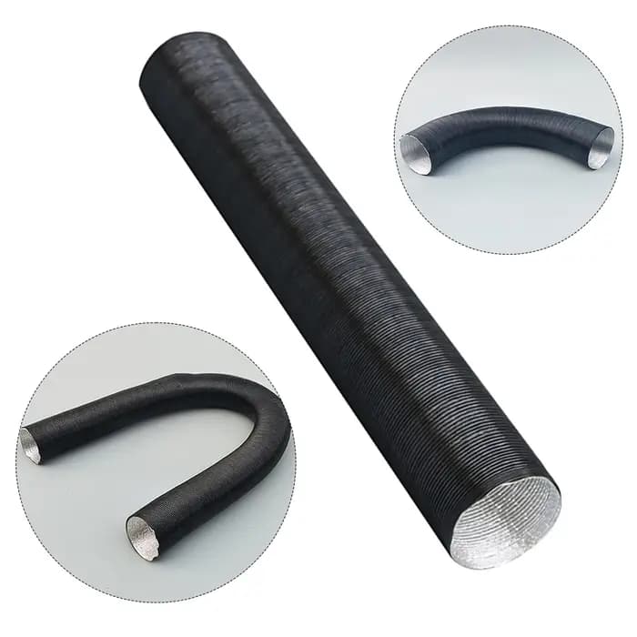 Conduit de chauffage flexible en aluminium de 42mm