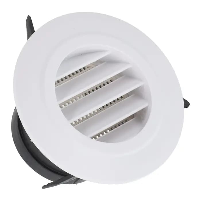 1 pièces 75/100/125/150/200mm conduit évents ronds à persiennes