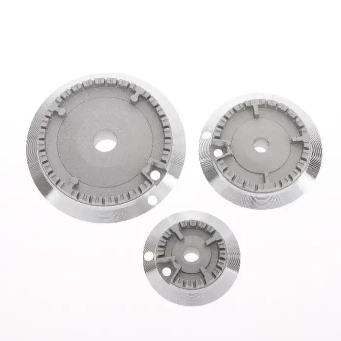 (NOUVEAU) Accessoire pour cuisinière à gaz encastrée : Distributeur de flamme Sabaf avec séparateur de 55/75/100 mm.