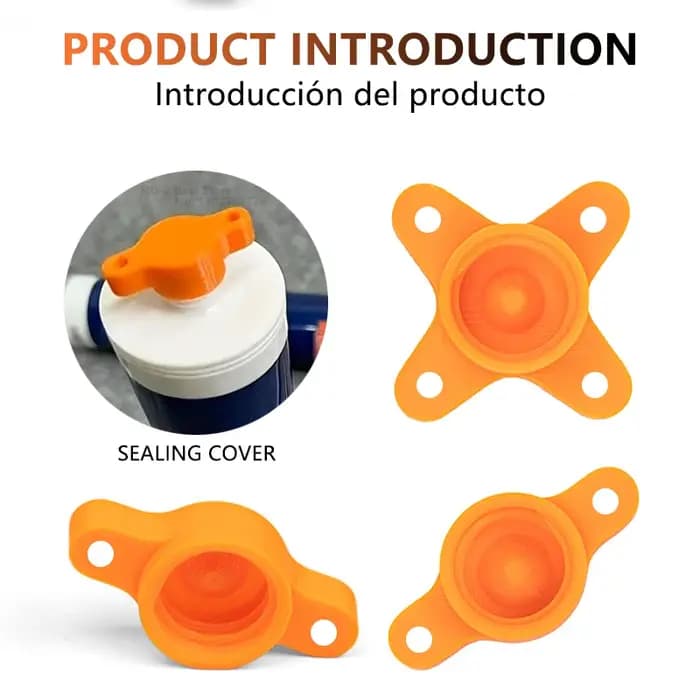 ILMH Capuchon universel anti-séchage pour mastic et nettoyeur de buse de colle