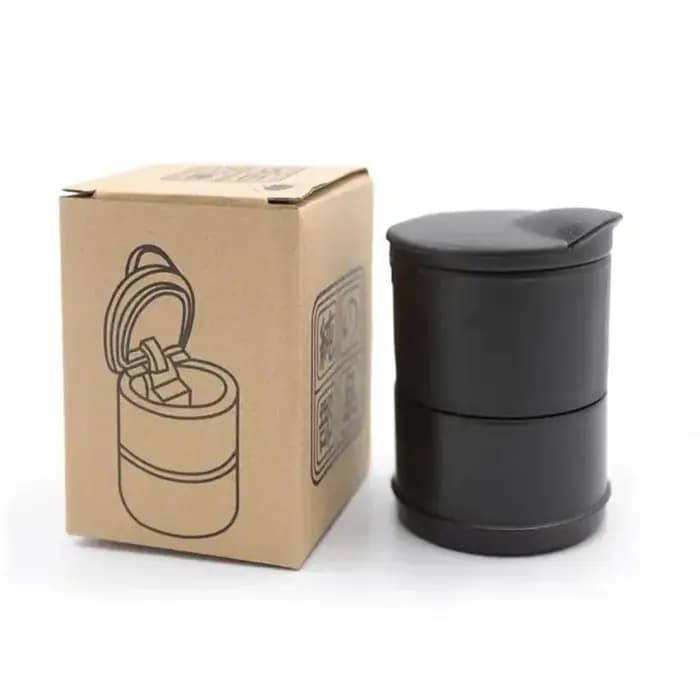 Cendrier de voiture ignifuge-collecteur de cendres portable pour véhicules