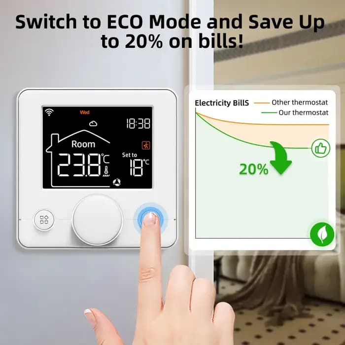 EZAIOT tuya maison intelligente thermostat eau électrique chauffage au sol chaudière à gaz WiFi température télécommande avec google alexa