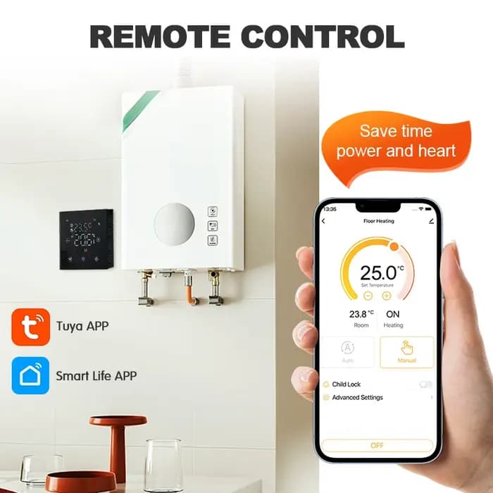 EZAIOT Tuya WiFi Thermostat intelligent eau/chauffage électrique au sol chaudière à gaz régulateur de température à distance voix Google Home Alexa