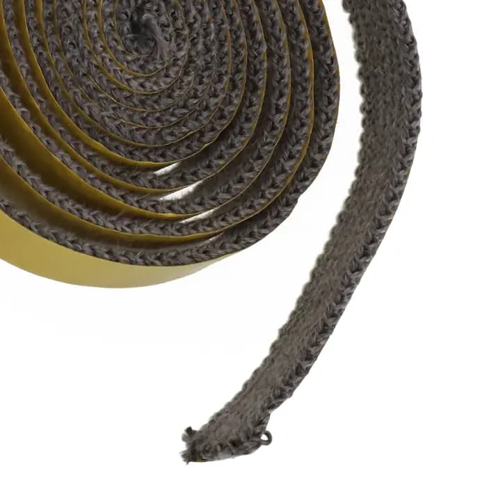 Joint de corde de poêle plat résistant à la chaleur