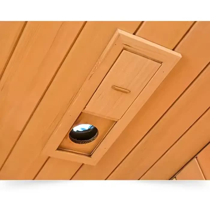 Panneau de Ventilation d'air pour salle de Sauna Hemlock
