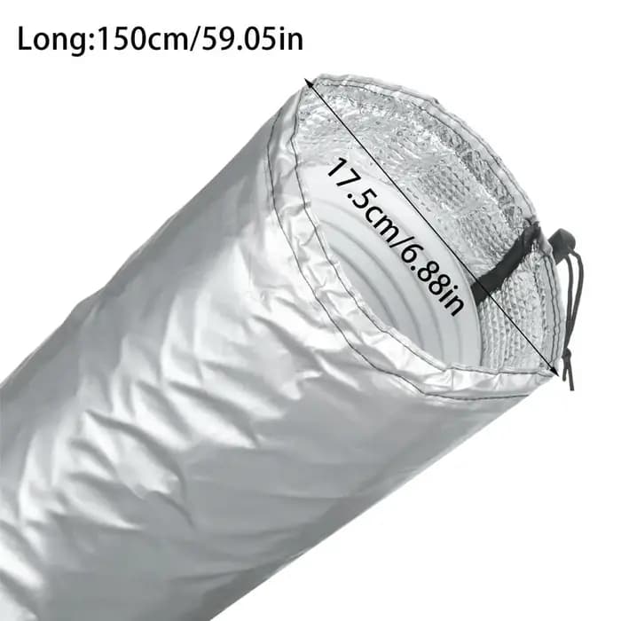 Housse de protection pour tuyau de climatiseur, isolation thermique, anti-poussière, protection du t