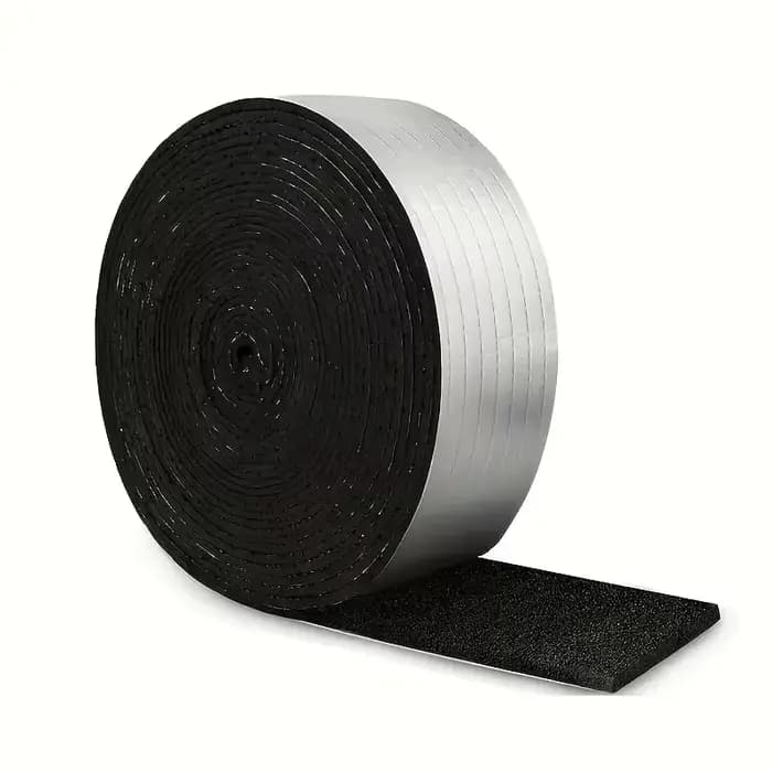 Ruban isolant pour tuyaux en aluminium, auto-adhésif, ignifuge, pour l'extérieur et l'hiver, Protect
