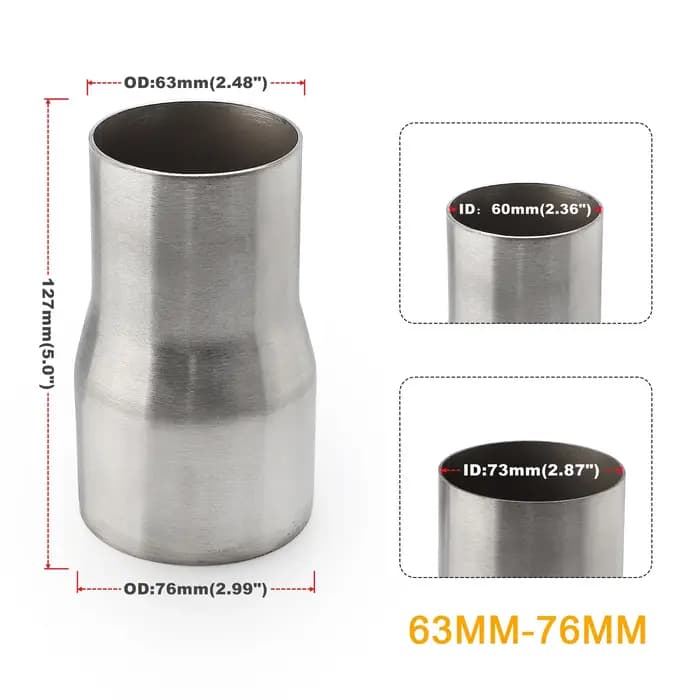 Tube de connecteur de beverer d'accès en acier inoxydable