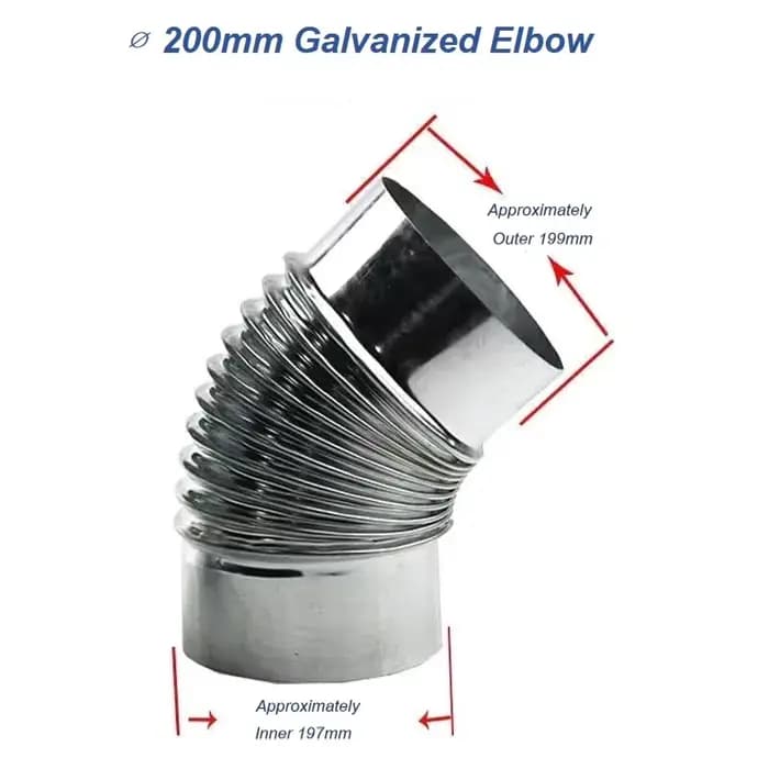 Connecteur de Tube de Ventilation à Filetage Coudé pour Conduit de struction ée