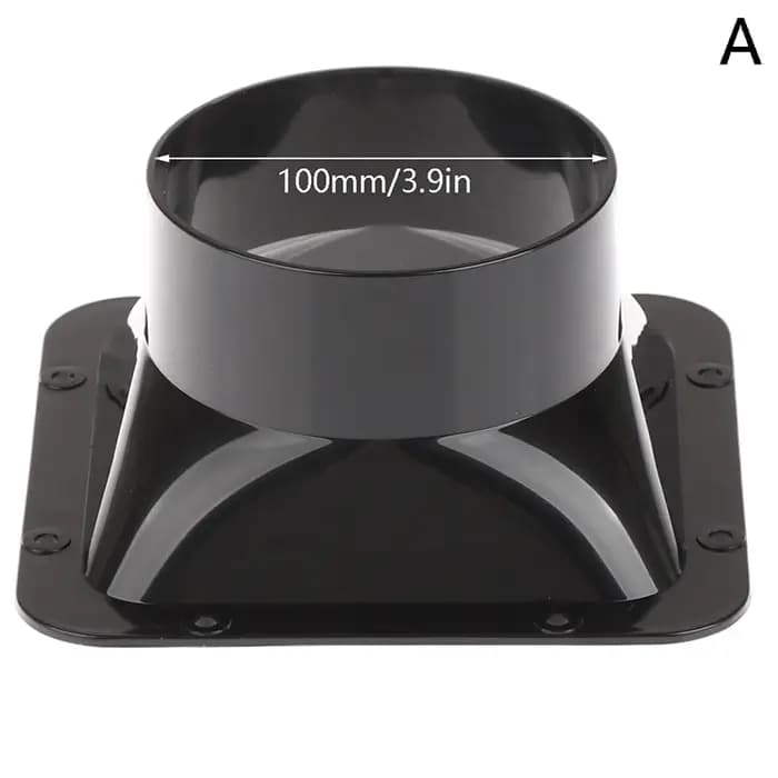 Connecteur de tuyau de ventilateur de conduit à bride longue de 100 à 150mm, adaptateur de Ventilati