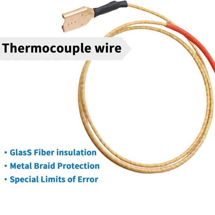 Thermocouple universel à vis pour cuisinière à gaz 65 cm