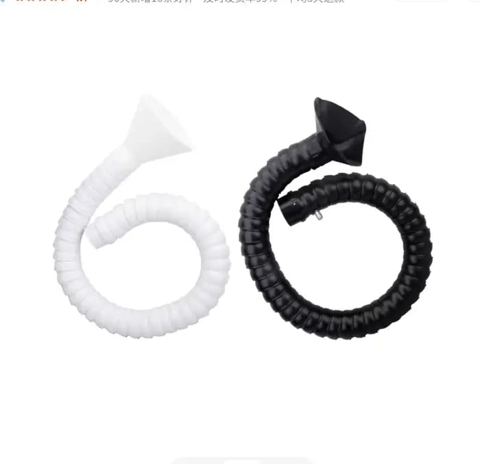 Tuyau flexible de ventilation pour l'extraction des fumées