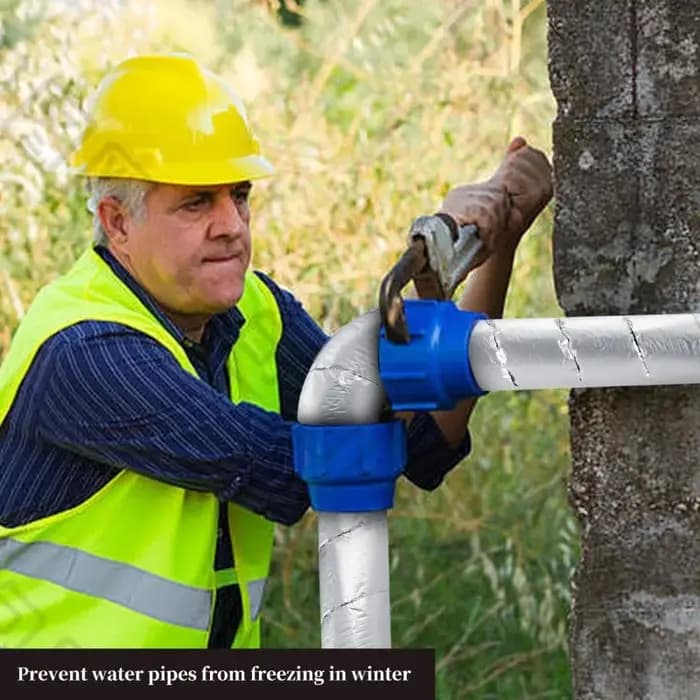Ruban isolant en mousse pour tuyaux d'extérieur