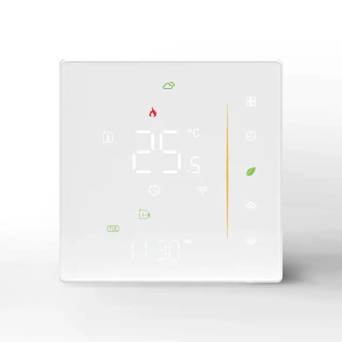 Thermostat intelligent MOES WiFi/ZigBee pour chaudière à eau/électrique/gaz, programmable hebdomadai
